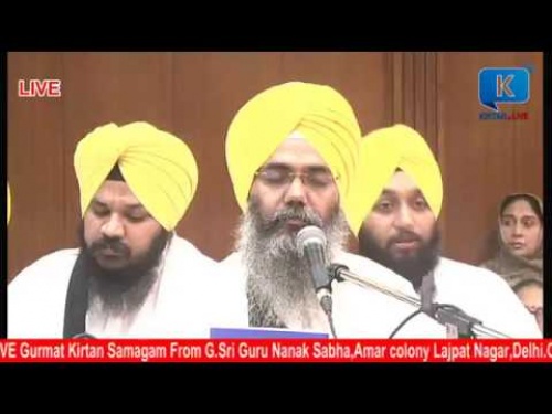 Gurbani kirtan by Bhai Manpreet SinghJi Kanpuri at Amar Colony-Delhi on 03 March 2017